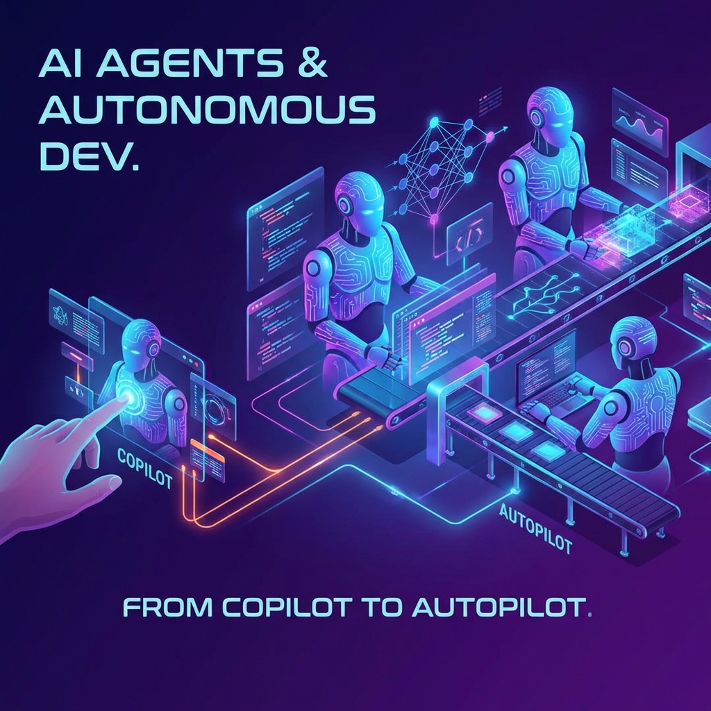 Agentes de IA no desenvolvimento de software: do copilot ao autopilot